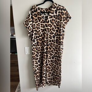 Cheetah kaftan size m